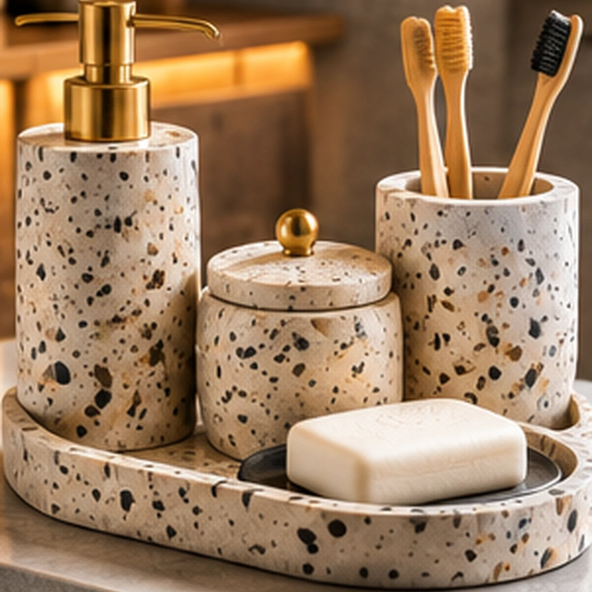 طقم حمام Terrazzo 01